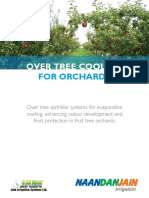 Over Tree Cooling: For Orchards