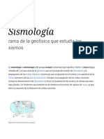 Sismología - Wikipedia, La Enciclopedia Libre