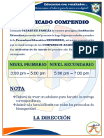 Comunicado Compendio