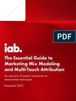 The Essential Guide To Marketing Mix Modeling and Multi-Touch Attribution
