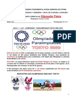 Educação Física: Mascotes Das Olimpiadas 2020-2021 Tokyo