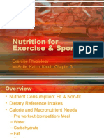 Nutrition For Exercise & Sport: Exercise Physiology Mcardle, Katch, Katch: Chapter 3