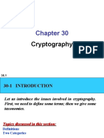 16 Network Security Cryptography 26-04-2022 (26 Apr 2022) Material - I - 26!04!2022 - ch30