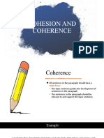 Coherence and Cohesion