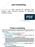 5.3 Project Planning and Project Estimation Techniques (Project Scheduling)