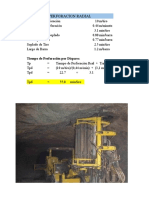 Rendimientos de Perforación