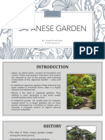 Japanese Garden: by - Ganpati Prasad Gupta B. Planning, Sem-V