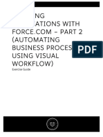 Automating Business Processes Using Visual Workflow Exercise Guide