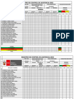 Registro de Control de Asistencia-2022: Marzo