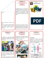 Triptico Juventud