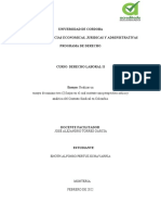 Ensayo Laboral El Contrato Colectivo Ii. Senoth Pertuz Echavarría