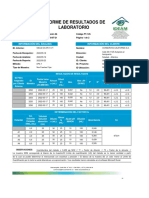 Informe de Resultados de Laboratorio: Información Del Cliente Información Del Ánalisis