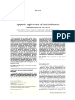 Apoptosis: Implicaciones en Medicina Intensiva: Revisión