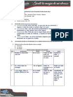 Esquema Del Proyecto de Estudiante Franciscano 2022