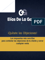 ¡Quitate Las Objeciones!