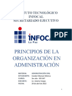 Informe1 - Principios de La Organizacion