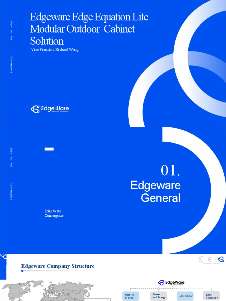 Edgeware Edge Equation Lite Modular Outdoor Cabinet Main Slides | PDF ...