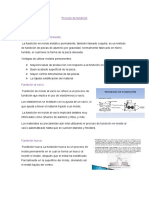 Proceso de Fundición