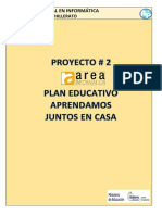 Proyecto 2 - Asignaturas de INFORMÁTICA