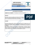 Ficha Tecnica Del Documento Datos Generales Del Documento Nombre Del Documento: Programa de Gestion Documental