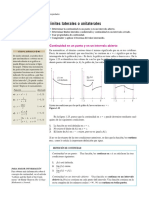 4.4 - Continuidad y Cálculo de Límites.