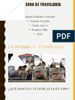 La Guerra de Yugoslavia