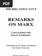 Download Foucault - Remarks on Marx by malatesta26 SN57549736 doc pdf