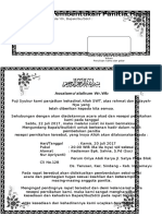 Contoh Surat Undangan Rapat Panitia Pernikahandoc PDF Free Dikonversi