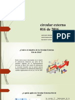 Circular Externa 016 de 2016