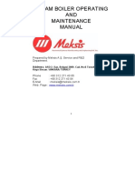 Steam Boiler Operating and Maintenance Manual 2497b