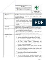 SOP Identifikasi Dan Penanganan Keluhan