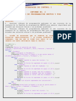 Programación - Interfaces de Control