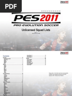 PES 2011 Jogadores Não Licenciados Com Seus Nomes Corrigidos