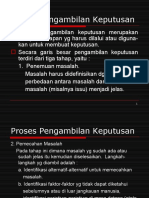 Proses Pengambilan Keputusan