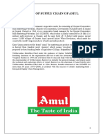 Supply Chain Study of Amul: Integrated Model