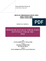 Kertas Kerja Program Sentuhan Tidak Ok