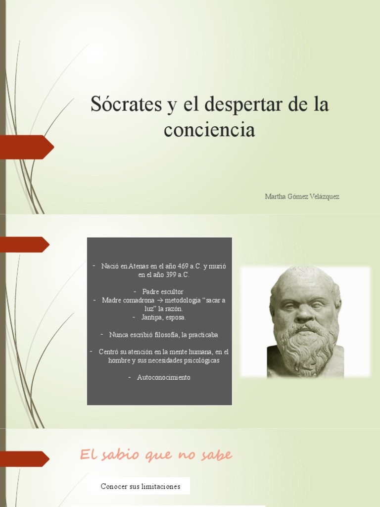 Sócrates y el Despertar de la Conciencia | PDF | Sócrates | Mente