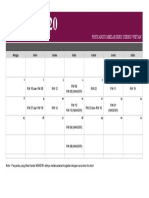 Agustus - Jadwal Posyandu Cibwet