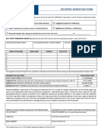 COL Financial stock transfer request form