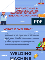 Group 5 Welding Machine ConsumablesLathe Dynamic Balancing Machine