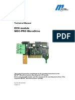 Ecn Module Mgc-Pro Microdrive: Technical Manual