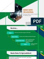 Week 3 - Konsep Basis Data Lanjutan Model Data