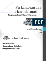 Basis Data dan Ms. Access