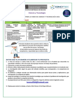 3 ORIENTACIÓN Feria de Ciencias 2021 SEM 9