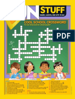 Cool School Crossword: Try Our Tricky Back-To-School Puzzler!