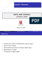 Computer Networks: Data and Signals