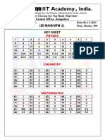 Sri Chaitanya IIT Academy., India.: JEE-MAIN (WTM-1)