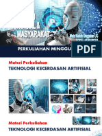 Materi - 04 Kecerdasan Artifisial - Teknologi Kecerdasan Artifisial - Ver-01