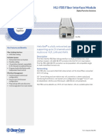 HLI-FBS Fiber Interface Module: Linking People Together