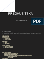 Doba Předhusitská - Petr Chelčický